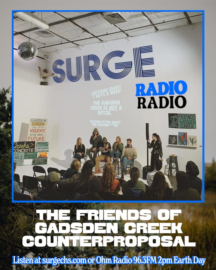 Surge Radio: Friends of Gadsden Creek Counterproposal